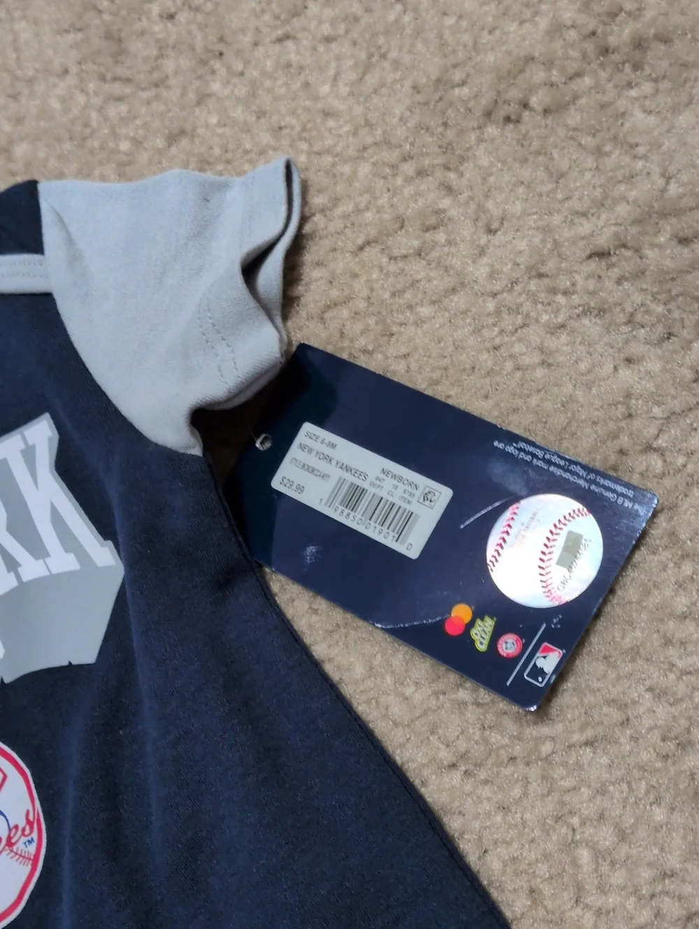 New York Yankees 6-9 M Onesie
